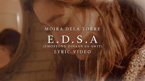 edsa moira chords|Moira Dela Torre .